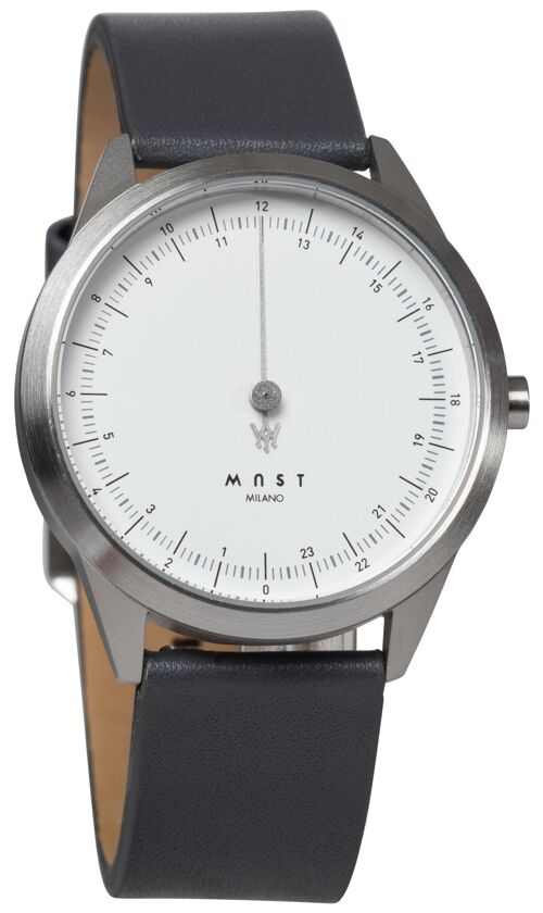 MAST Milano CEO Classic A24-SL403M.WH.15I Orologio monolancetta 24 ore Uomo Al quarzo