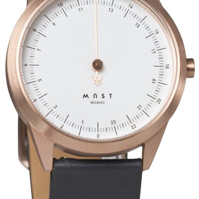 MAST Milano CEO Royal A24-RG404M.WH.15I Reloj 24 horas de una sola aguja Hombre Cuarzo