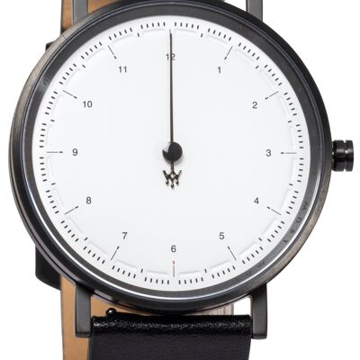 MAST Milano CFO Dark BS12-BK502M.WH.01I Man's single hand Quartz watch