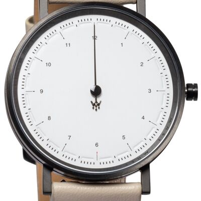 MAST Milano CFO Dark BS12-BK502M.WH.17I Reloj de cuarzo para hombre de una sola aguja