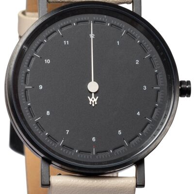 MAST Milano CFO Dark Black BS12-BK505M.BK.17I Reloj de cuarzo para hombre de una sola aguja