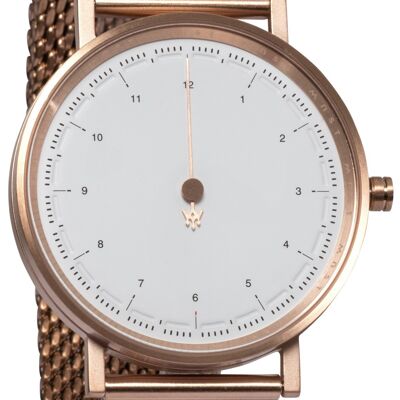 MAST Milano CFO Royal BS12-RG504M.WH.03S Reloj de una aguja Hombre Cuarzo