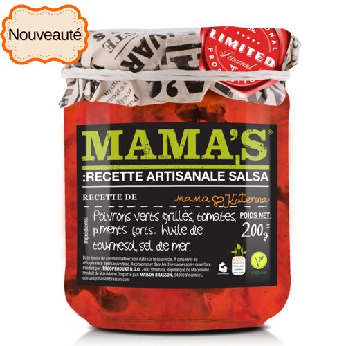 Mama's apero - salsa poivron tomate