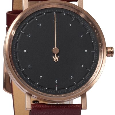 MAST Milano CFO Royal Black BS12-RG504M.BK.16I Single hand men's Quartz watch