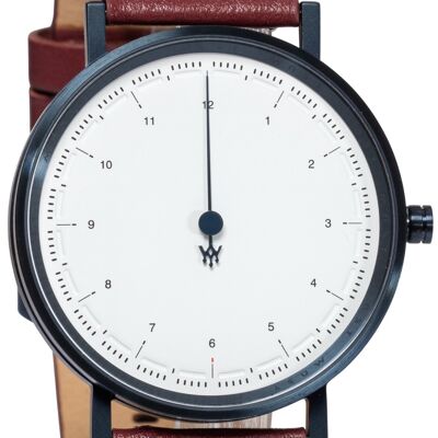 MAST Milano CFO Navy BS12-BL507M.WH.16I Reloj de hombre de una sola aguja de cuarzo