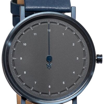 MAST Milano CFO Navy Black BS12-BL507M.BK.18I Reloj de cuarzo para hombre de una sola mano