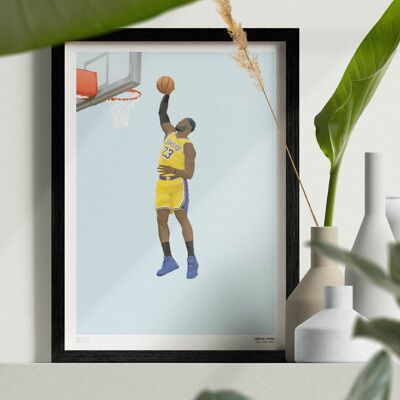 LEBRON JAMES - A3+ (32.9 x 48.3 cm)