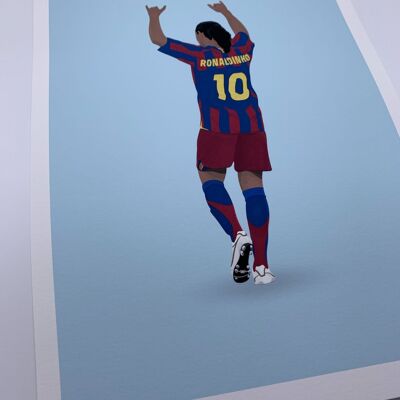 RONALDINHO - A4 (21 x 29.7 cm)