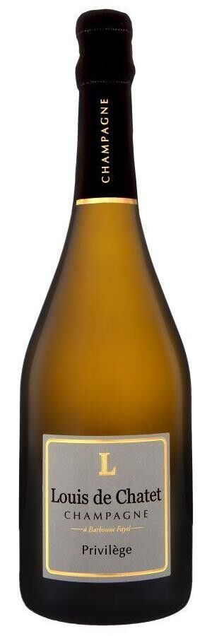 champán Louis de Chatet - Privilège - mezcla 30% Chardonnay / 70% Pinot Noir