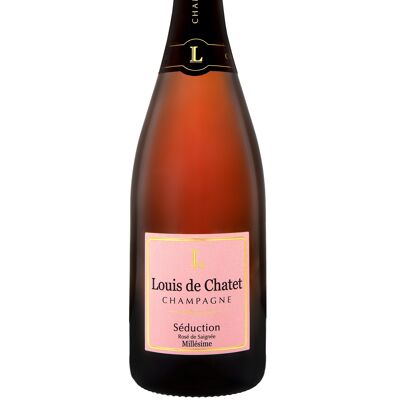 champagne Louis de Chatet - Séduction - Rosée de saignée, 100% Pinot Noir