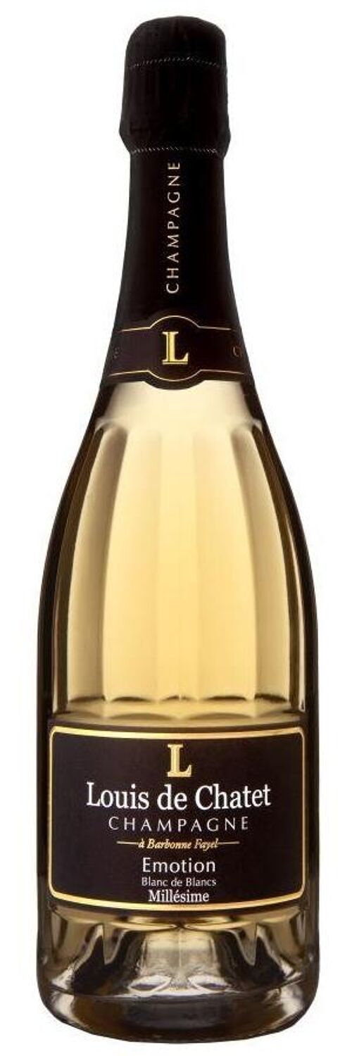 champagne Louis de Chatet - Emotion - Blanc de Blancs, extra-brut, vieille vigne, millésime 2008
