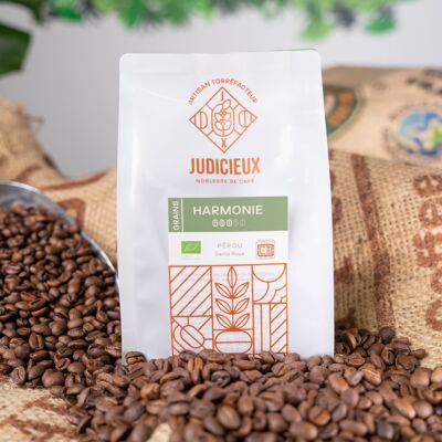 Harmony organic coffee from Peru EN GRAIN