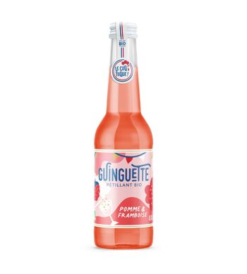 Pétillant guinguette pomme-framboise bio 27,5cl 1