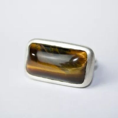 Ring tiger eye dendrite