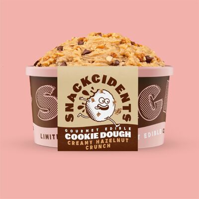 Creamy Hazelnut Crunch Cookie Dough Monster Tub (500g)