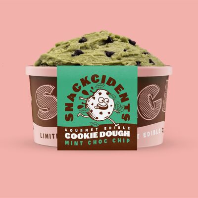 Mint Choc Chip Comestible Cookie Dough Monster Tub (500g) VEGANO