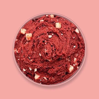 Pasta per biscotti commestibile Red Velvet Vaschetta da 150 g (VEGAN)