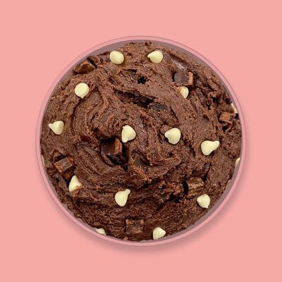 Triple Chocolate Fudge Essbarer Keksteig 150g Dose