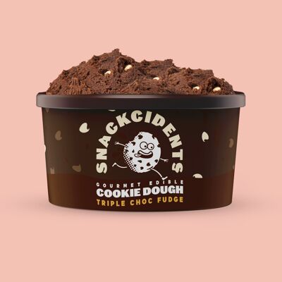 Triple Chocolate Fudge Edible Cookie Dough Monster Tub (500g)