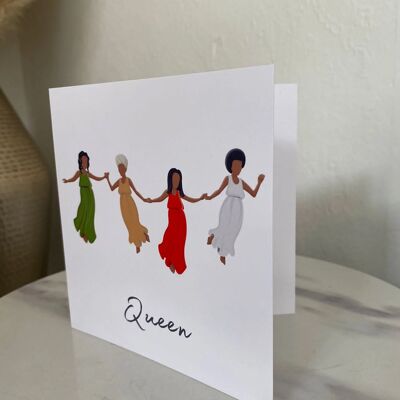 Queen Card