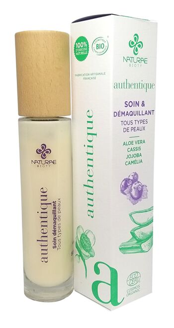 Crème de jour bio, démaquillant, soins cheveux 3 en 1  : Authentique 50 ml 5