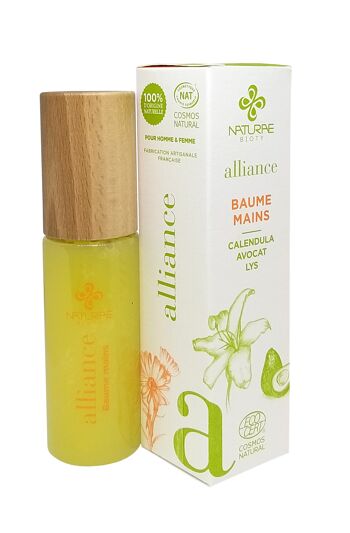 Baume mains et pieds bio : Alliance -50 ml 5