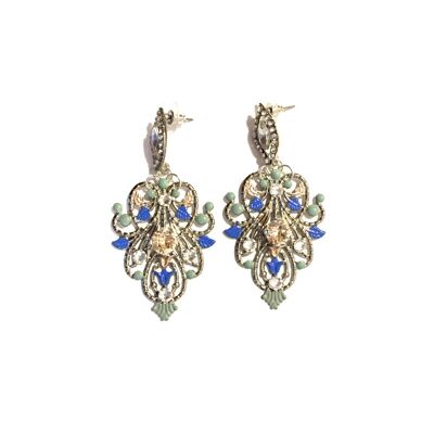 Boucles d'oreilles Vintage Oriental Lyne à personnaliser