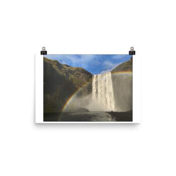 Skógafoss 10x8in 4