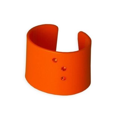 Bracciale polso Perspex - arancio-