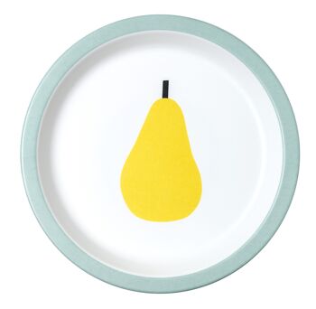 ASSIETTE BÉBÉ LES POIRES Ø 18cm 1