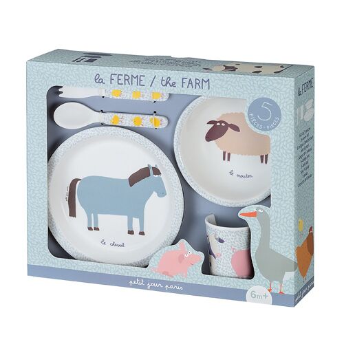 COFFRET CADEAU 5 PIÈCES LA FERME