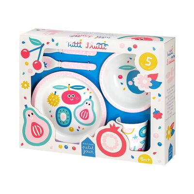 COFFRET CADEAU 5 PIÈCES TUTTI FRUTTI