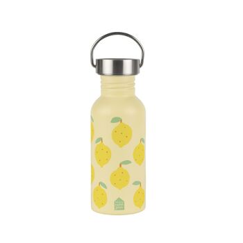 GOURDE EN INOX LES CITRONS (0.5L) 1