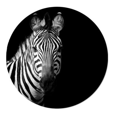 Muurcirkel Savanne Zebra 40 cm