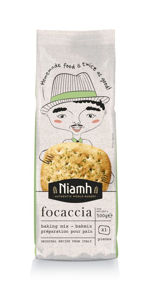 NIAMH MIX FOCACCIA 500G