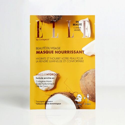 Masque Hydrogel au lait de Coco