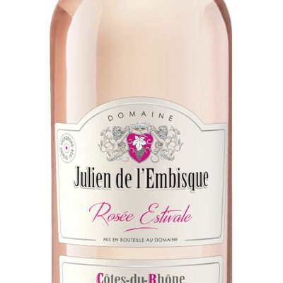 Côtes du Rhône rosée "Estivale Rosée" organic