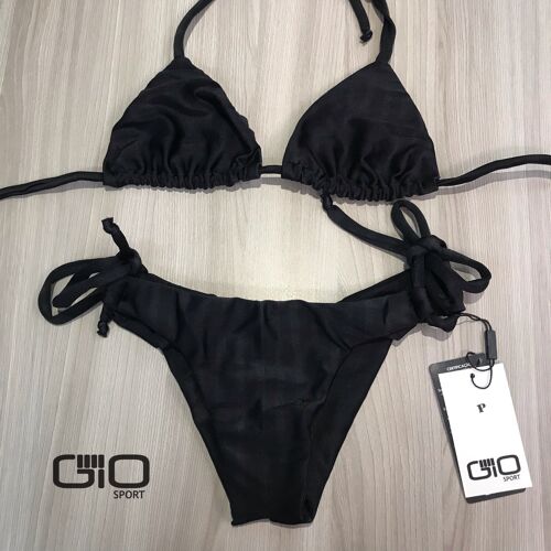All Black Brazilian Bikini  Bikini bottom