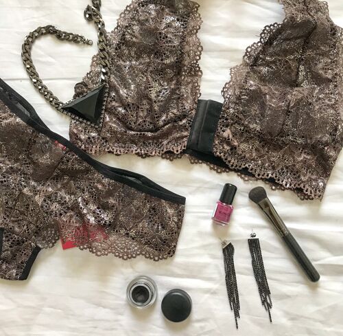 Miami Halter Bralette Set