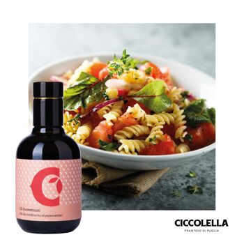 OLIO EXTRAVERGINE DI OLIVA AL PEPERONCINO 100% ITALIEN - 250ml 3