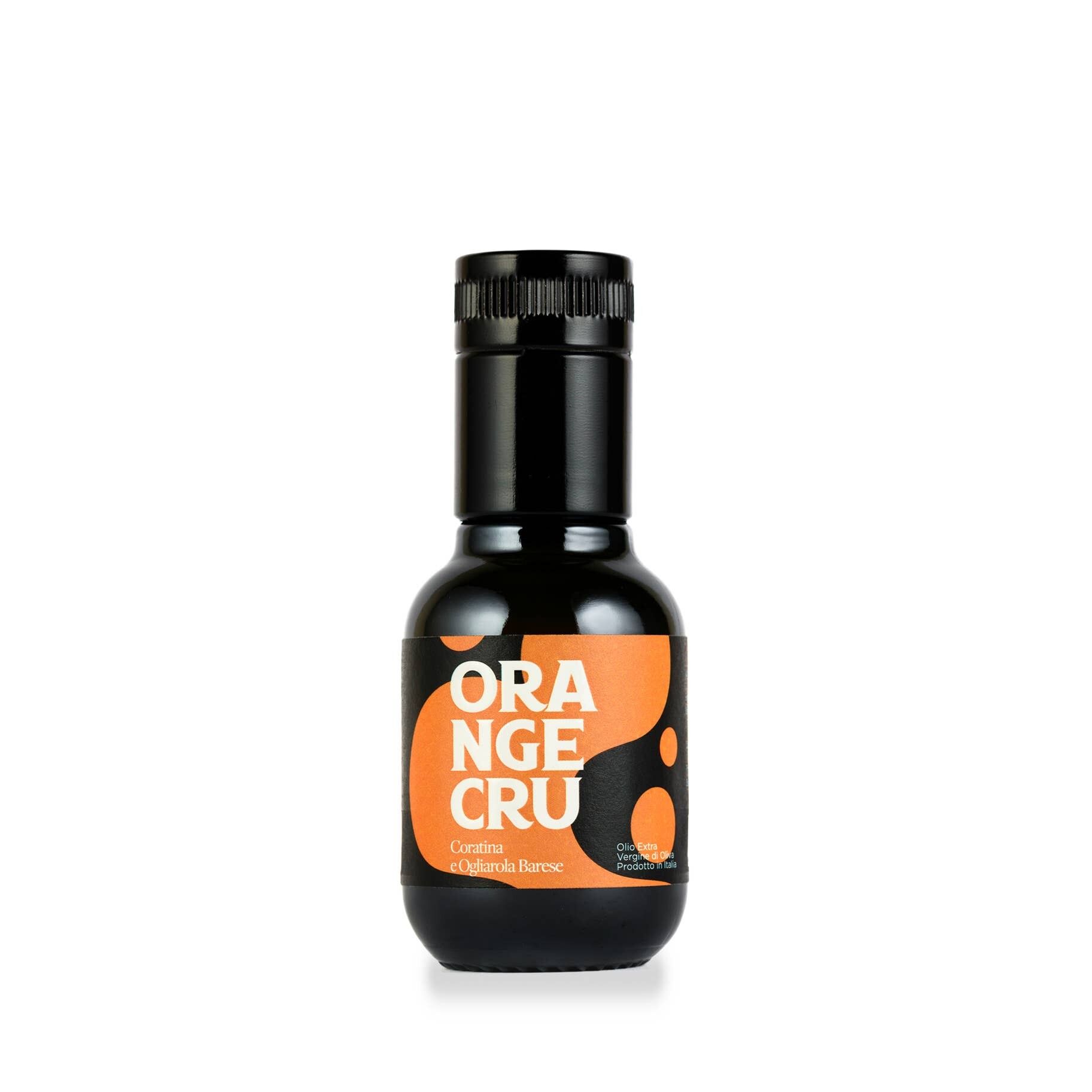 OLIO EXTRA VERGINE DI OLIVA 100% ITALIANO - CRU DI ARANCIA - 100ml