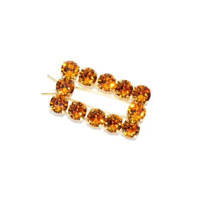 Faustine Orange Hair Clip