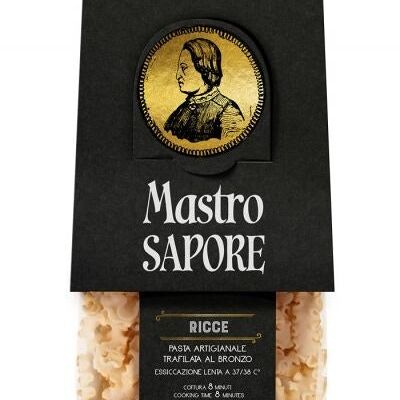 Pasta artigianale di semola di grano duro trafilata al bronzo - Ricce 100% Grani di Puglia 500 g