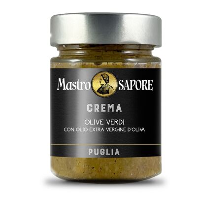 Crema di olive verdi in EVO 140 g