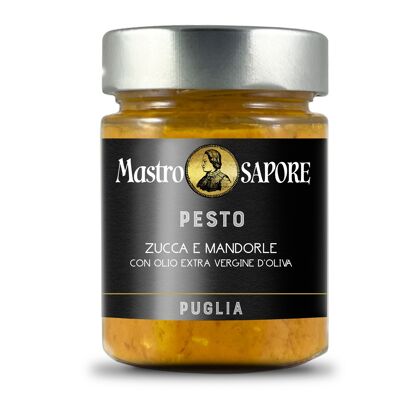 Pesto zucca e mandorle con EVO 140 g