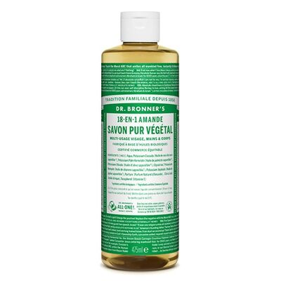 Dr Bronner's - Sapone liquido alle mandorle - 475 ml