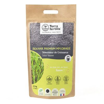 Biochar Mycorrhizal - Lawn Fertilizer 1-2 mm - 2.5kg