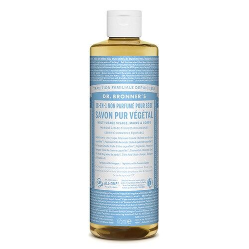 Dr Bronner's - Unscented liquid soap - 475ml