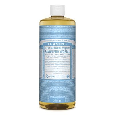 Dr Bronner's - Unscented liquid soap - 945ml