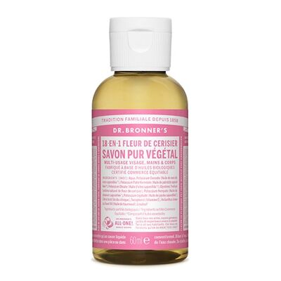 Dr Bronner's - Cherry Blossom Liquid Soap - 60ml